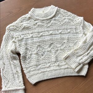 Bohme Ivory Knit Sweater